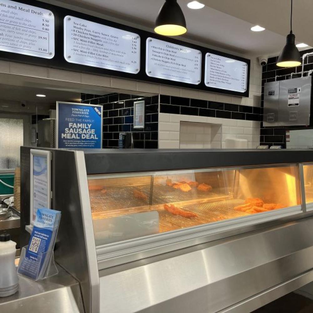 Inside Towngate Fisheries